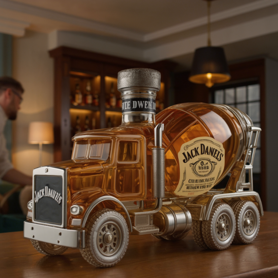 Botella de Whisky Camión JD | Edición Limitada