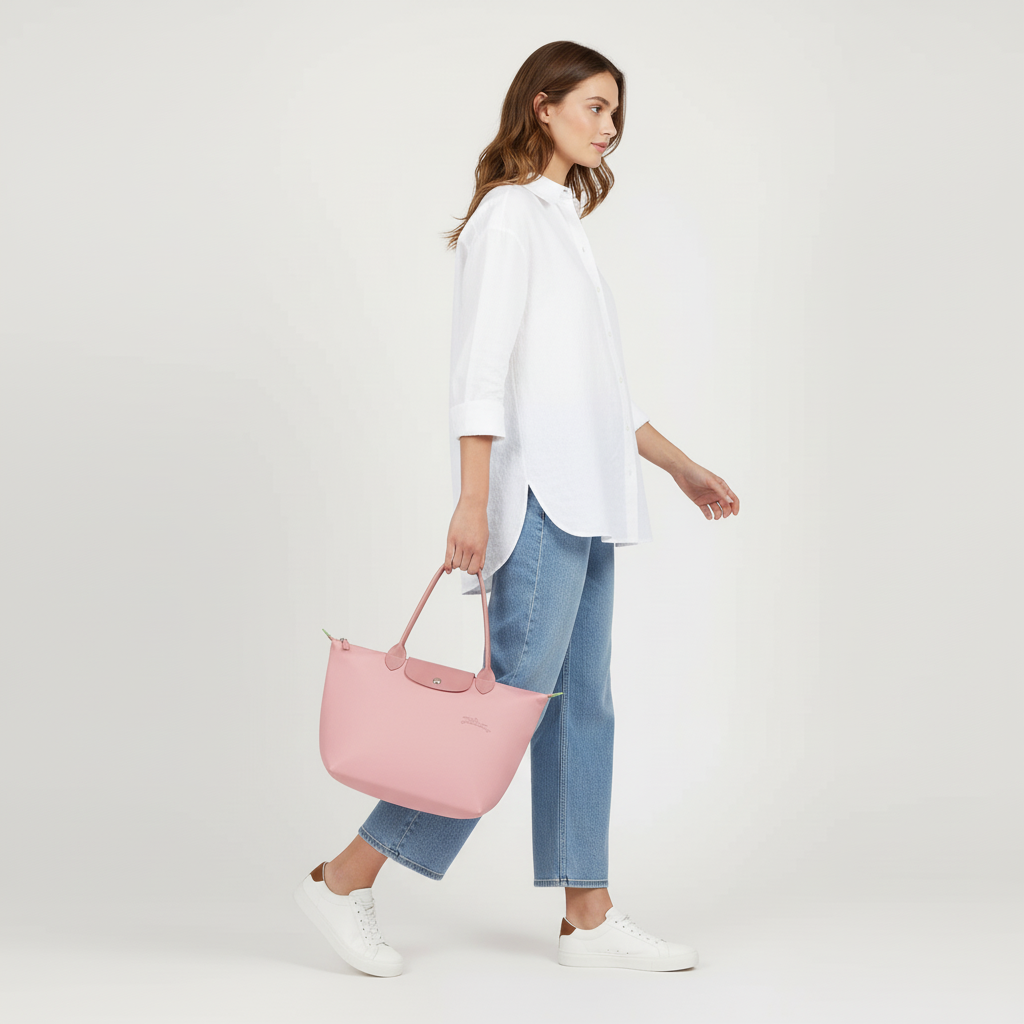 Bolso Grande Serenata Rosa Pétalo