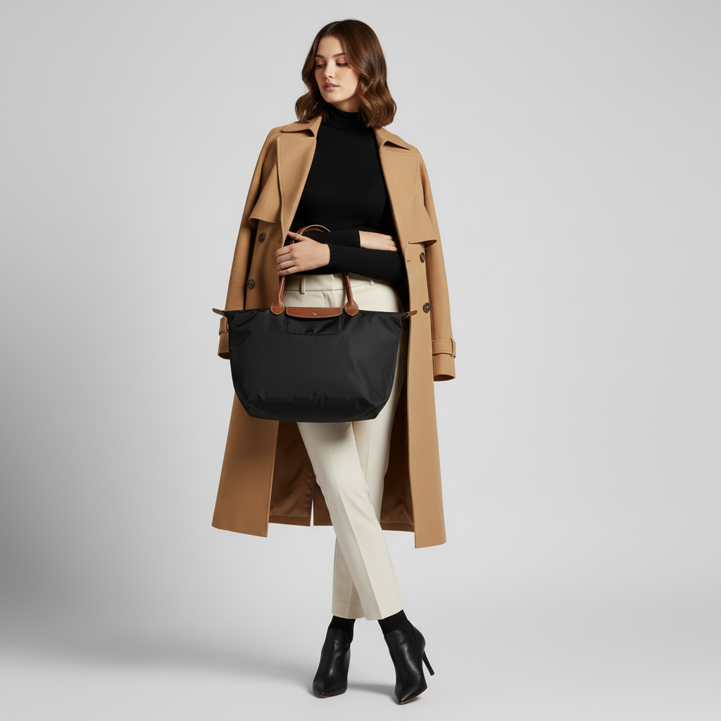 Bolso Grande Serenata Negro