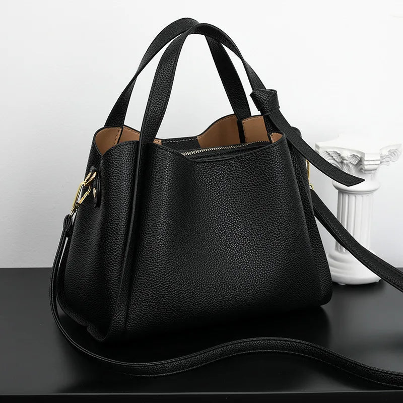 Bolsa de hombro elegante para mujer premium