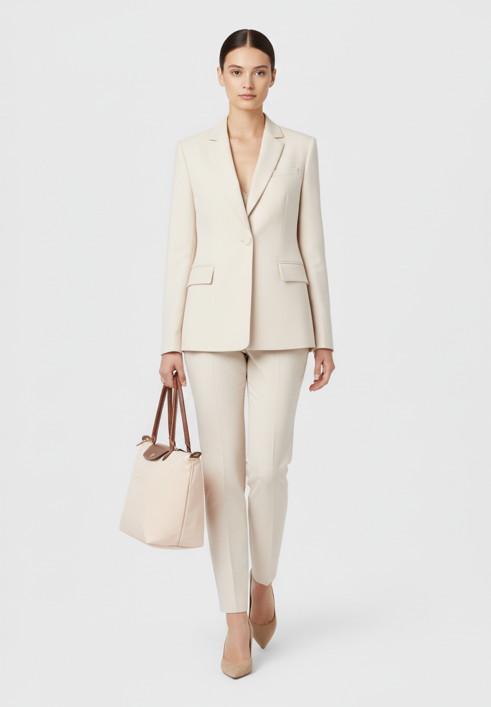 Bolso Grande Serenata Crema