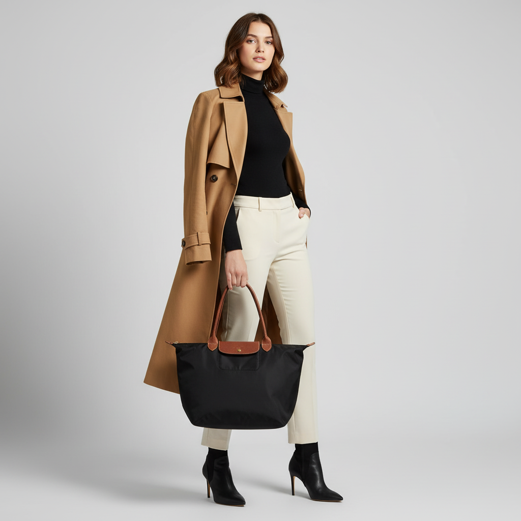 Bolso Grande Serenata Negro