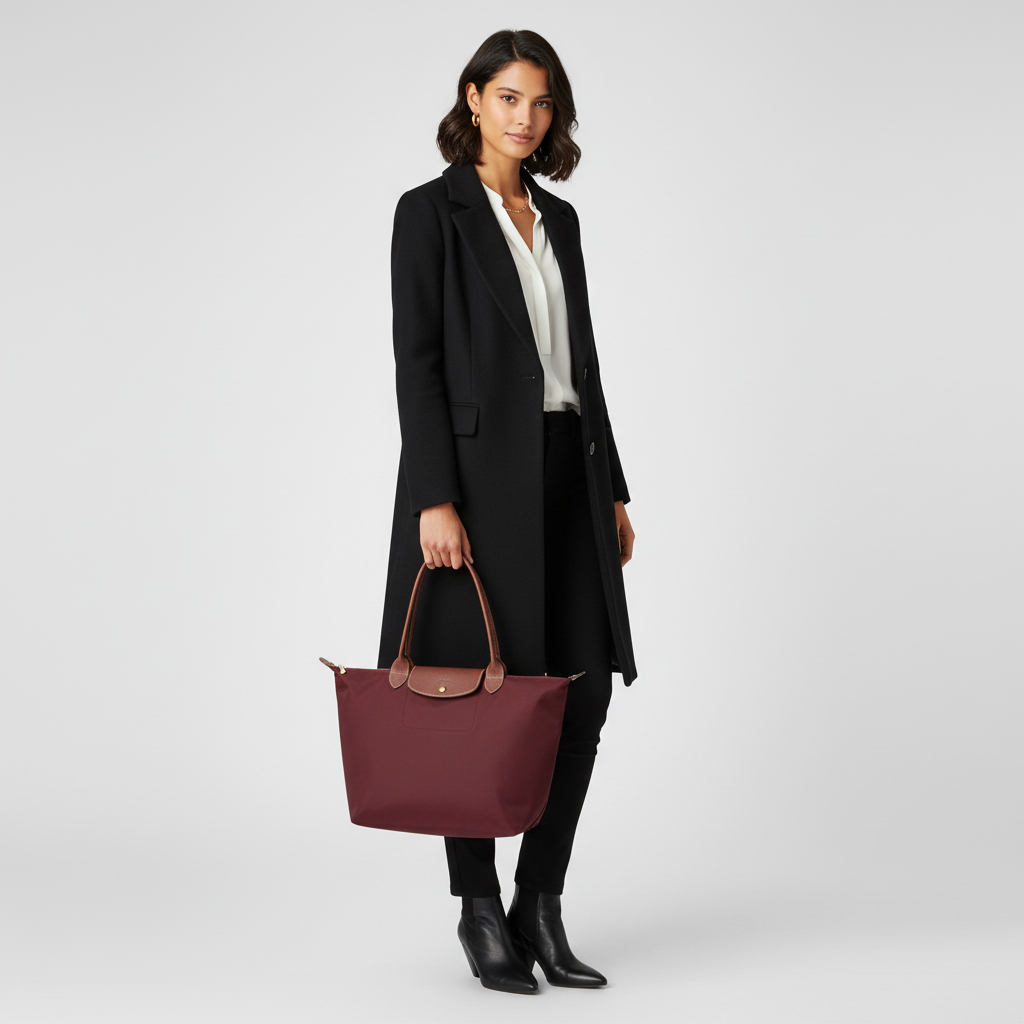 Bolso Grande Serenata Burdeos