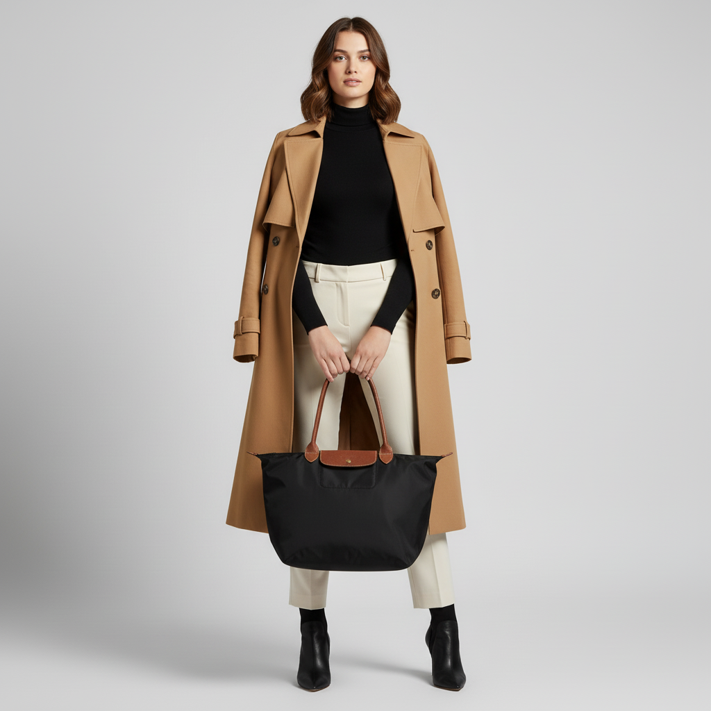 Bolso Grande Serenata Negro