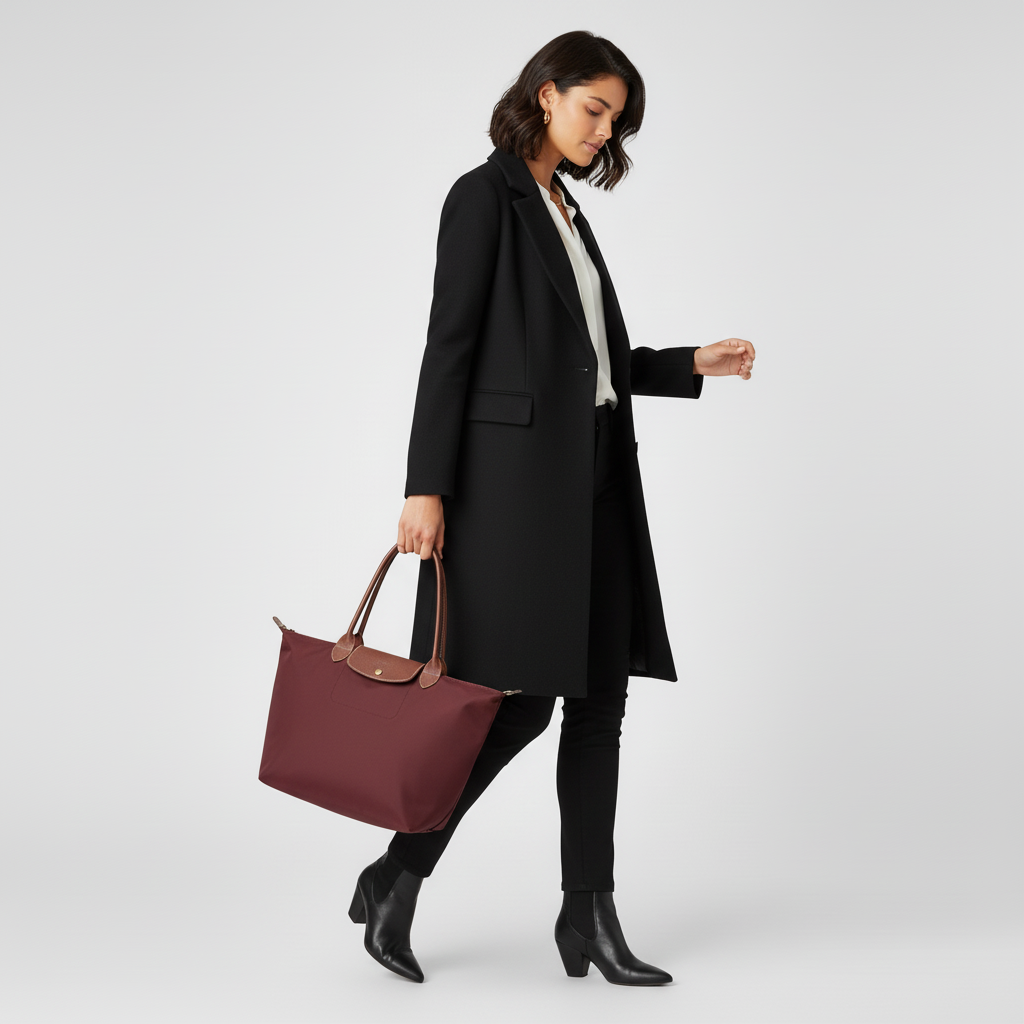 Bolso Grande Serenata Burdeos