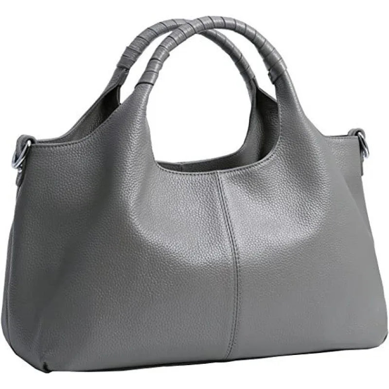 Bolsa de hombro de cuero elegante Ares