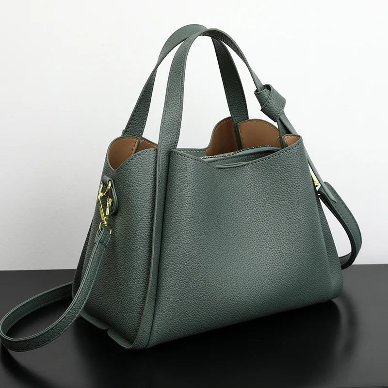 Bolsa de hombro elegante para mujer premium
