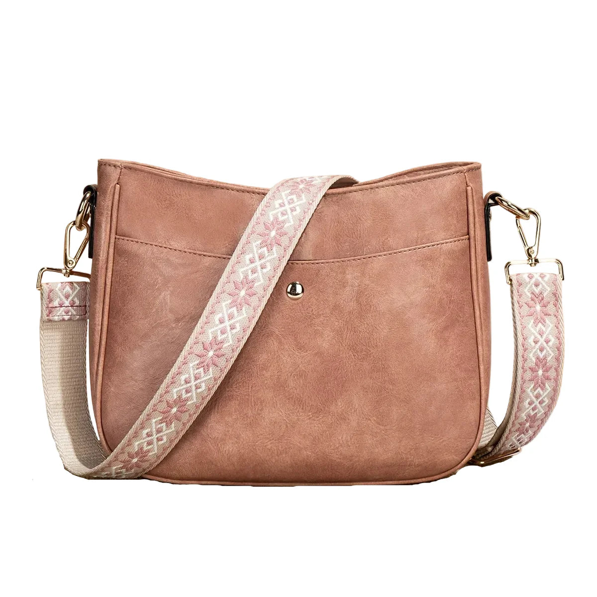 Bolsa de hombro de cuero vintage Premium