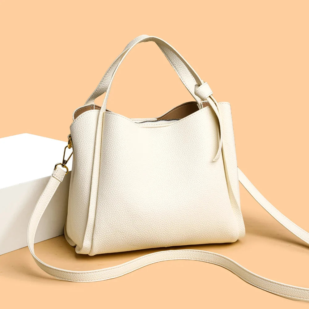 Bolsa de hombro elegante para mujer premium