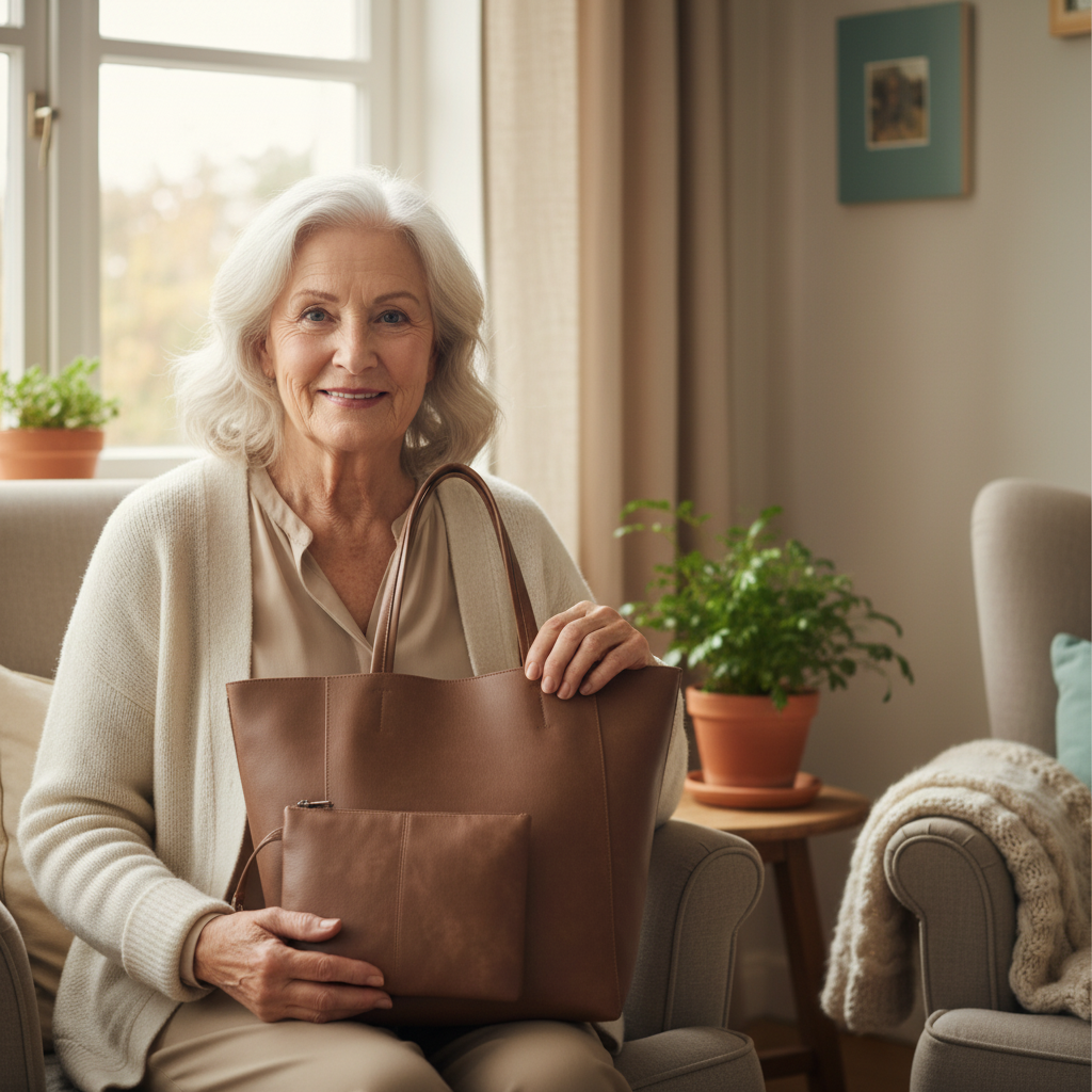 Elso Bolsa de hombro retro