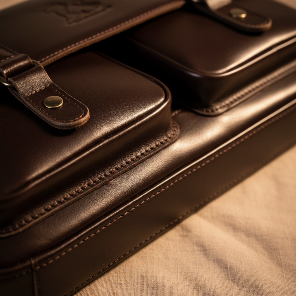 Maletín de piel