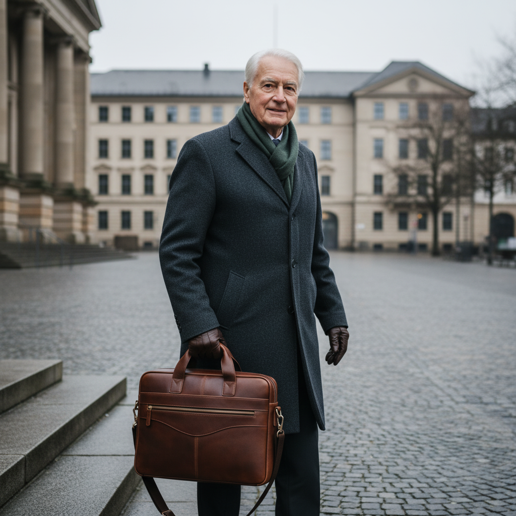 Anthony Maletín de cuero