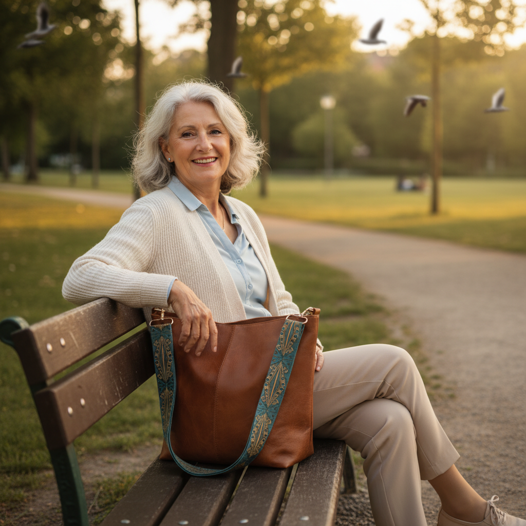 Tama Bolsa de piel vintage