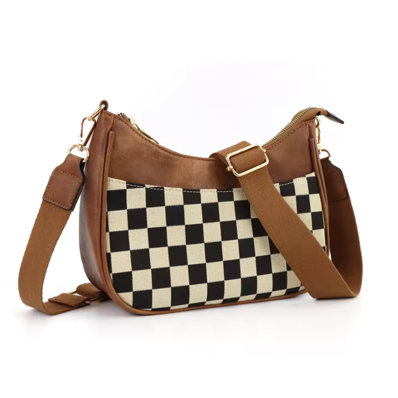 Bolsa de hombro de cuero vintage Premium